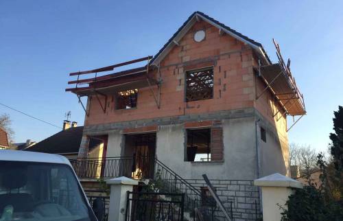 Surélévation de maison à Thorigny sur marne (77)