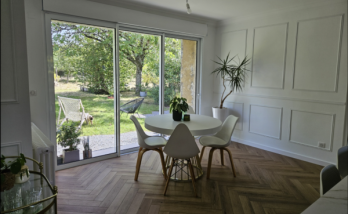 Extension de maison vue jardin Troyes