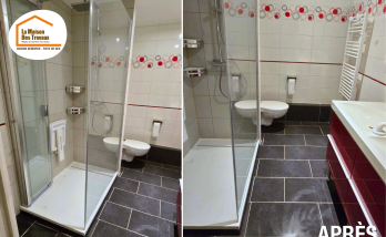 adaptation logement senior Bassin Genevois, douche sécurisée maison, rénovation salle de bains Haute-Savoie, travaux accessibilité maison, salle de bains accessible Pays de Gex, aménagement PMR logement