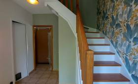 Cage d'escalier rénovée