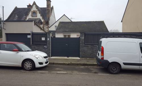  Installation de portail battant en aluminium thermolaqué - Roubaix 59100