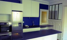 renovation appartement Courbevoie 92400 cuisine ouverte