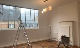 renovation complete appartement paris 75017 verriere