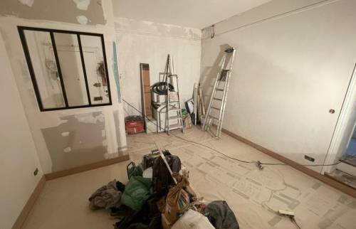 Carnet de chantier : rénovation en cours d’un appartement à Vanves (92170)