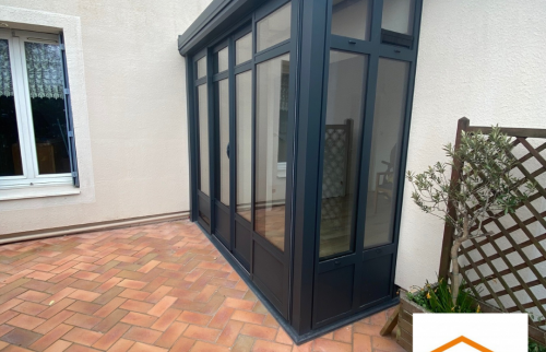 Création d'une véranda, à Granville (50400) !