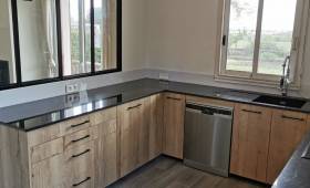 Rénovation de cuisine avec verrière - Nantes 44