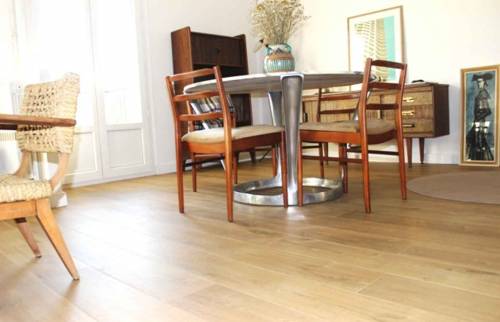 Un parquet remis à neuf