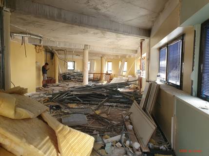 Aménagement d'un plateau de bureaux à Saint-Malo