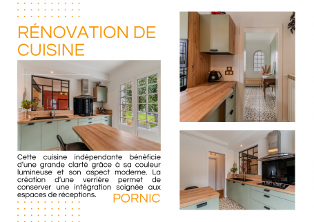 Aménagement de cuisine - Pornic 44210