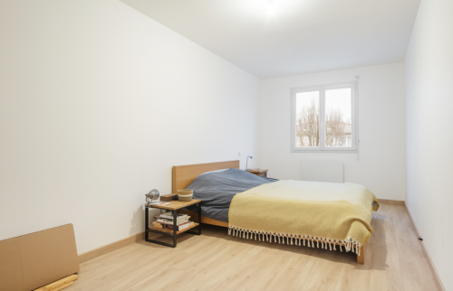 Surélévation d'une maison à Rezé - intérieur de la chambre 2