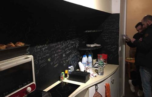 aménagement cuisine couloir - Aix-les-Bains (73)  