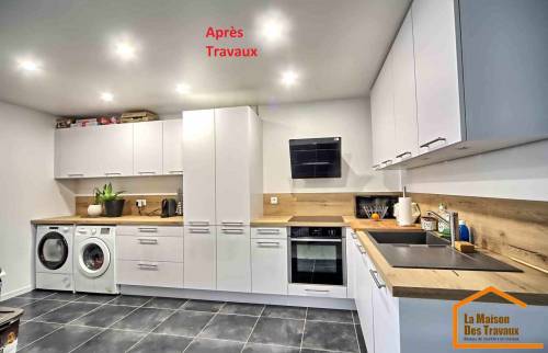 Cuisine après travaux (Tigery 91250)