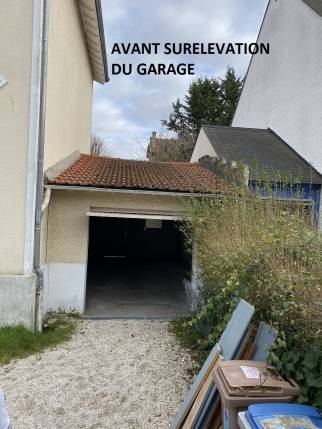 Garage avant travaux (Montgeron 91230)