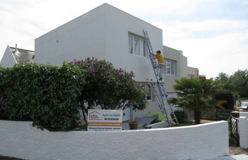 Pose des différentes couches de peinture - Larmor-Plage (56260)