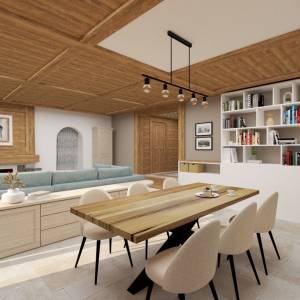 Aménagement chalet - Mélanie Caddet - La Maison Des Architectes