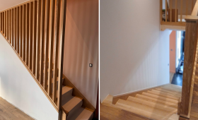 rénovation escalier - dole 39100
