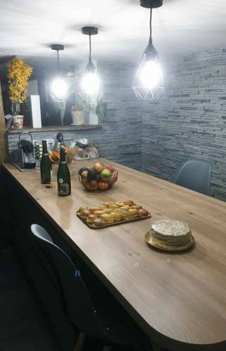 Installation cuisine équipée dans maison alsacienne