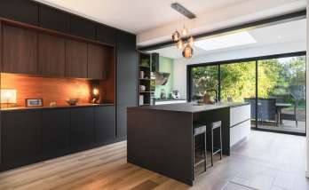 Rénovation de la pièce de vie cuisine et salon à Vertou (44120)