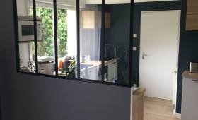 Cuisine lumineuse après rénovation - Nantes 44