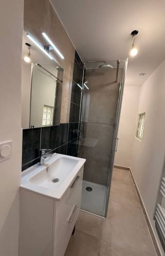 Salle de bain après travaux