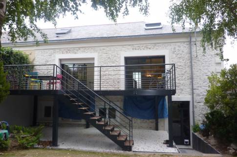 Terrasse sur étage Craponne