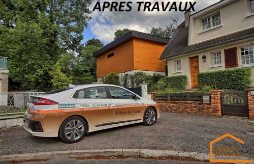 Façade avant, après travaux (Montgeron 91230)