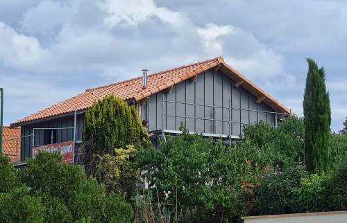 Surélévation de maison de 12 m² à Vertou