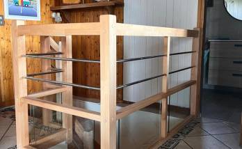 Remplacement d’un escalier à Entrelacs