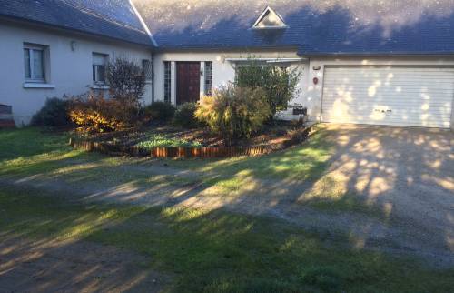 Vue avant les travaux, partie parking