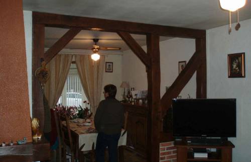 La salle à manger avant les travaux