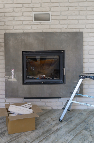 Installer cheminée à foyer fermé Arras