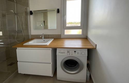 Salle de bain rénovée