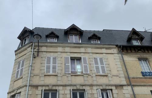 Toiture isolée par laine soufflée