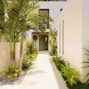 Villa contemporaine avec piscine et atelier d’artiste attenant - Somia Ziouane - La Maison Des Travaux