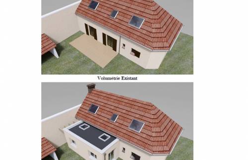 projet extension La Maison des Travaux Evreux
