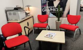 Aménagement des bureaux par l'agence de Joué-lès-Tours