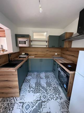 Nouvelle cuisine dans une résidence secondaire rénovée - Île d'Oléron 17