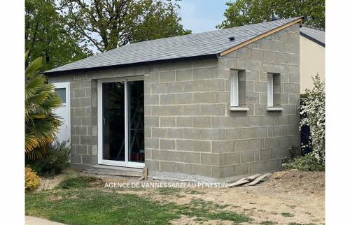 Faire construire un pool house en Bretagne La Maison des Travaux Vannes Sarzeau Pénestin