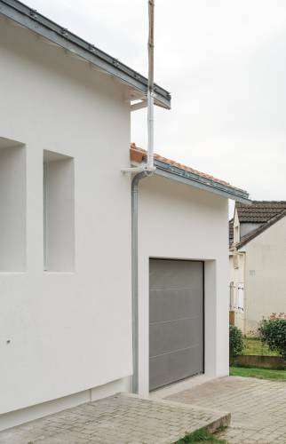 Isolation thermique par l’extérieur & création d’un garage de 30m2-Nantes Sud