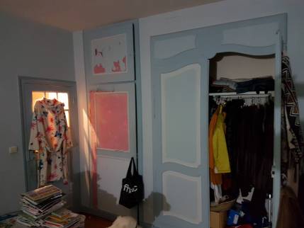 Placard de chambre avant travaux de transformation en dressing sur mesure - Sénart 77127
