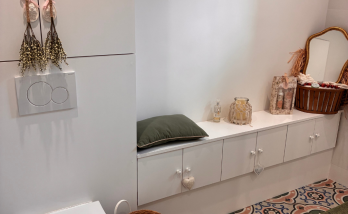 Cache tuyau et rangements