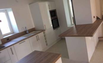 Rénover la cuisine d'une maison à Trouville