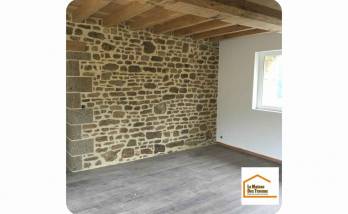 Parquet en chêne massif à La Rochelle Normande (50530).