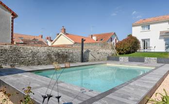 Réalisationd e la plage de piscine