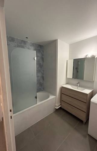 Salle de bain rénovée