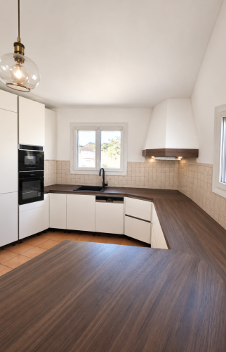 Cuisine après travaux de rénovation 
