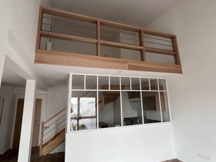 Pose d'une verrière et d'un garde-corps à Sainte-Marie-de-Ré (17740), Île de Ré