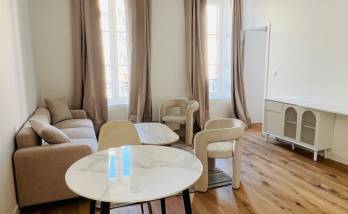 salon appartement gris