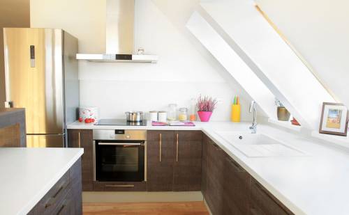 Rénovation de maison ancienne avec création de cuisine dans les combles aménagés - Sainte-Pazanne 44680