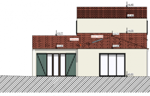 Prochainement - Extension de 20 m² à Vertou - plans 3D